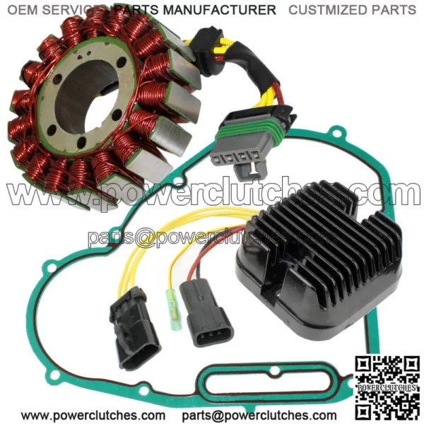 Stator Regulator, Rectifier & Gasket for Polaris Sportsman 800 4X4 6X6 2010-12 (For: Polaris Sportsman 800)