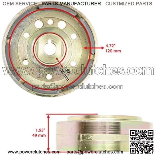 Stator Flywheel Compatible with Suzuki LT-A400 LTA400 Eiger 400 2x4 4X4 Auto 2002-2007 - Image 2