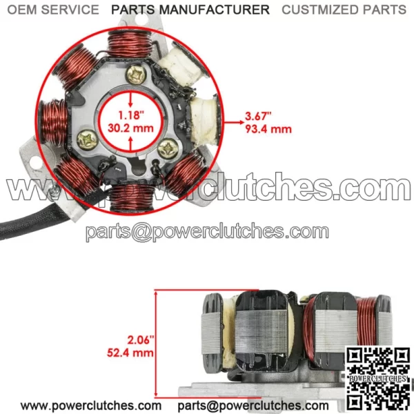 Stator for Honda ATC250R ATC 250R 1985 1986 / TRX250R Fourtrax 1986-1988 Magneto (for: Honda) - Image 2