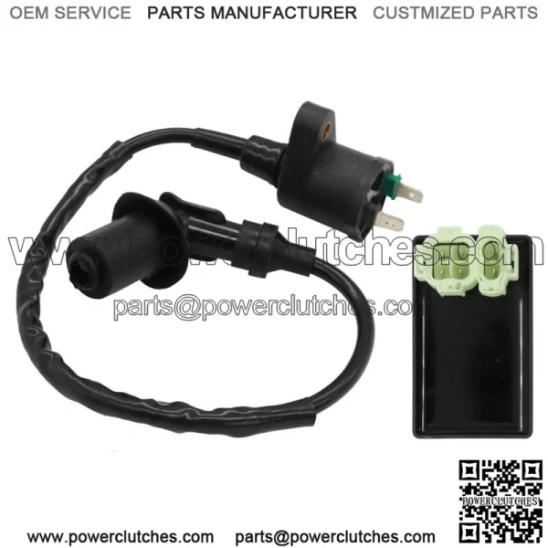 1988-1999 For Honda TRX300 Fourtrax 300 TRX300FW 2X4 CDI Box & Ignition Coil ATV (For: Honda) - Image 4