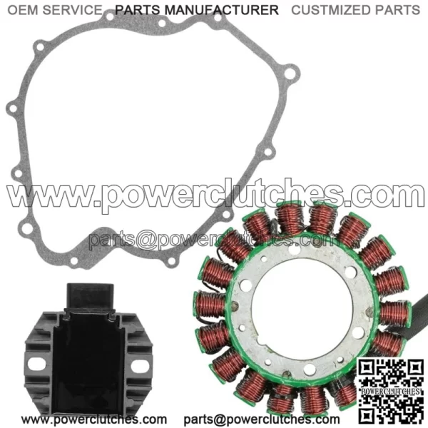 Stator and Regulator Rectifier for Yamaha Rhino 660 YXR660 2004-2007 with Gasket (for: Yamaha Rhino 660 2006) - Image 5