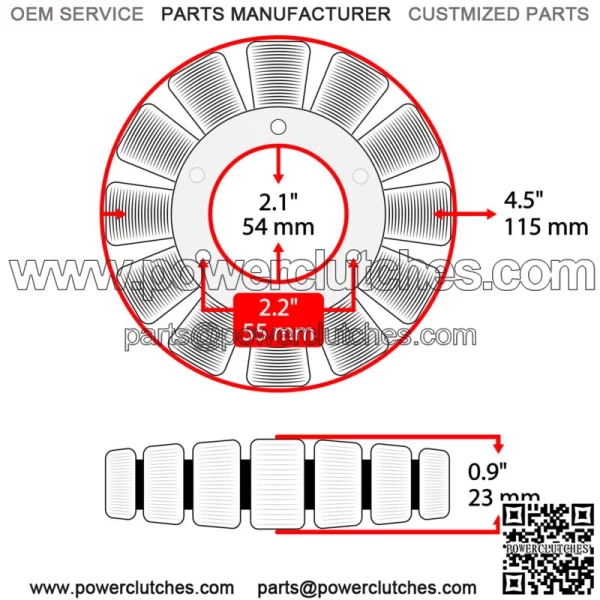 Stator and Gasket for Yamaha Rhino 660 YXR660F 2004 2005 2006 2007 ATV New (for: Yamaha Rhino 660 2006) - Image 2