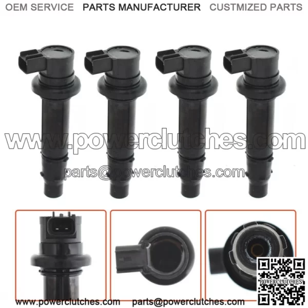 4PCS Ignition Coil For Yamaha FZ1 V-MAX 1700 YZF-R1 YZF-R6 5VY-82310-00-00 - Image 2