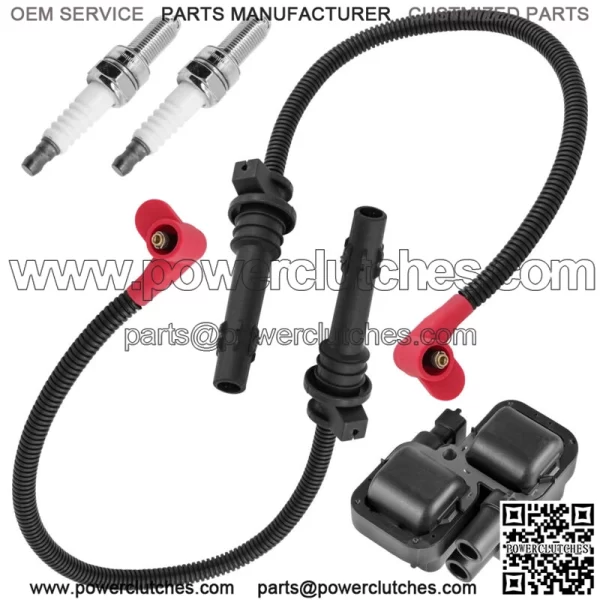 Ignition Coil & Wires For Polaris Ranger Crew 1000 / Crew XP 1000 / XP 1000 2021