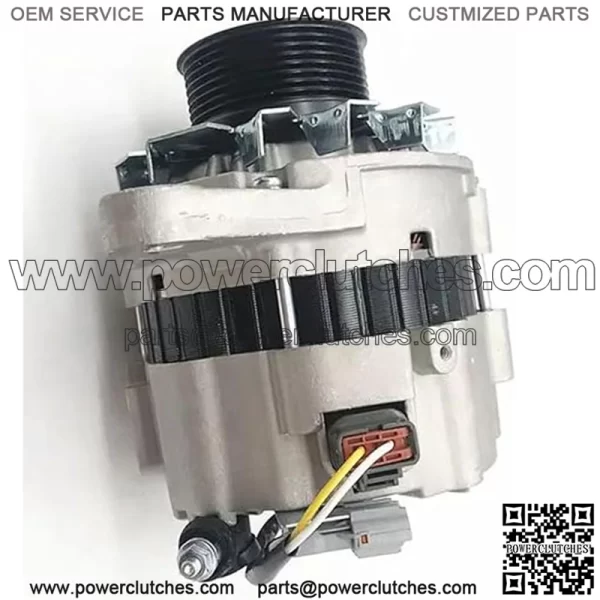 Alternator 24V 8980921160 0350004558 0350004598 0350005230 Compatible with Hitachi ZAX230 ZAX240-3 EG70R-3 MA200 SR2000G for Isuzu 4HK1 Engine - Image 2