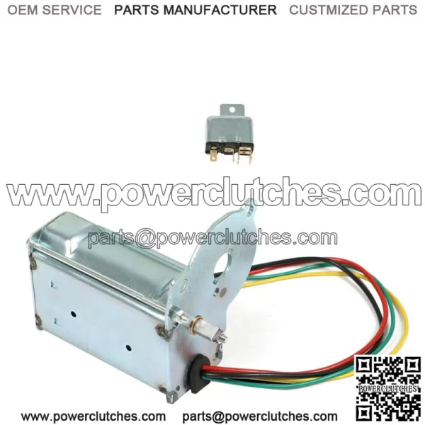 Electric Convertible Top Lift Motor and Relay for 1971 - 1975 Chevy Caprice Impala - Image 3