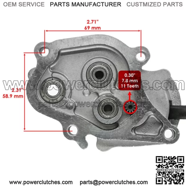 Power Shift Control Motor Honda TRX450ES Foreman 4X4 1998 99 00 01 02 03 2004 (For: Honda) - Image 3