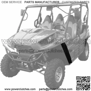 Super Max Fender Flares for 2012-24 Kawasaki Teryx and Teryx S (4 Seats) (For: Kawasaki Teryx4 800)