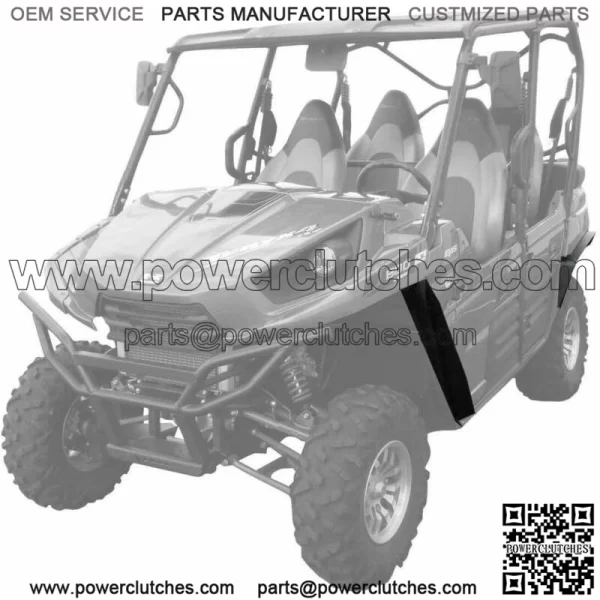 Super Max Fender Flares for 2012-24 Kawasaki Teryx and Teryx S (4 Seats) (For: Kawasaki Teryx4 800)