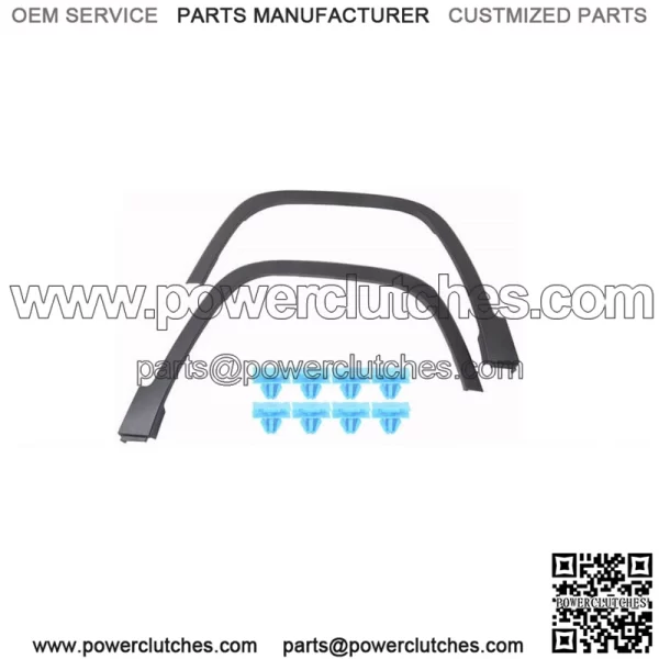 2Pcs Front Left & Right Fender Flares Set For Jeep Cherokee 2014-2017 CH1291111