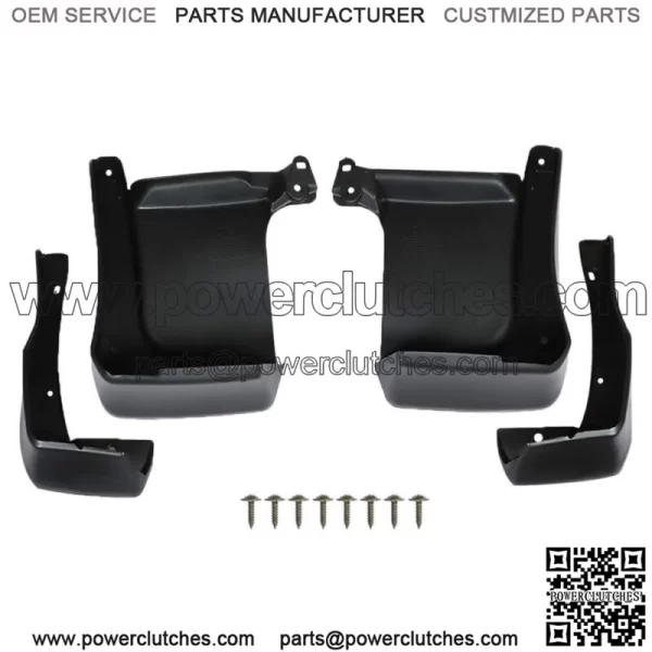 For 2013-2015 Honda Accord Mud Flaps Guards Splash Protectors Front Rear 4Pcs - Image 3
