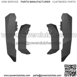 Max Fender Flares for 2019-2023 Polaris RZR XP1000 Turbo 64inch (For: Polaris)