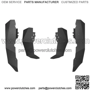 Max Fender Flares for 2018-2022 Polaris RZR Turbo S (72inch) (For: Polaris)