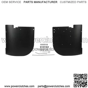 Rear Wheel Inner Liner Mud Guards Fenders For 13-17 Polaris Ranger XP900 XP1000