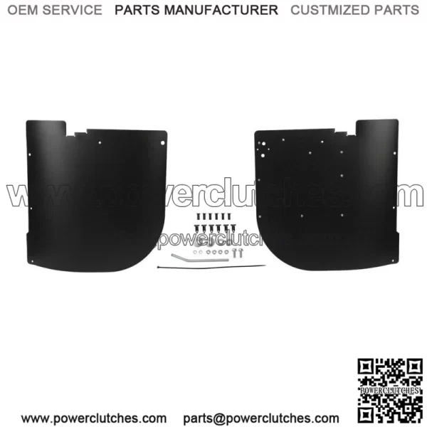 Rear Wheel Inner Liner Mud Guards Fenders For 13-17 Polaris Ranger XP900 XP1000
