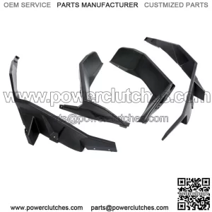 For Polaris RZR XP 1000 2014-2023 Fender Flares Mud Flaps Front & Rear Extended (For: Polaris)