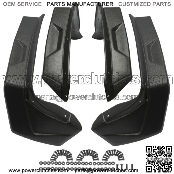 Fender Flares Overfenders Mud Guards For Polaris Sportsman 570 ETX SP 2014-2021 (For: Polaris) - Image 3