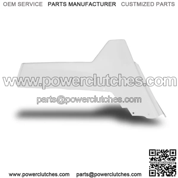 NEW POLARIS RZR 800 800S RAZOR WHITE PLASTIC REAR FENDERS RZR S RZR4 (For: Polaris)