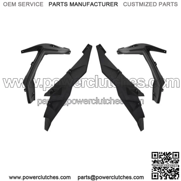 XXL Front Rear Extended Fender Flares For 2014-2023 Polaris RZR XP 4 1000 TURBO (For: Polaris)