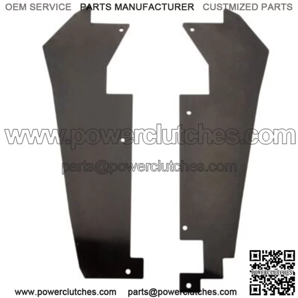 Rear Fender Well Mud Guards Polaris RZR Pro XP Turbo R 4 2020-24 (For: Polaris)