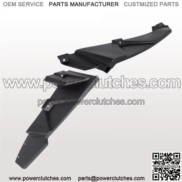 4pcs Rear XXL Extended Fender Flares Compatible with Polaris RZR 1000 2014-2023 (For: Polaris) - Image 2