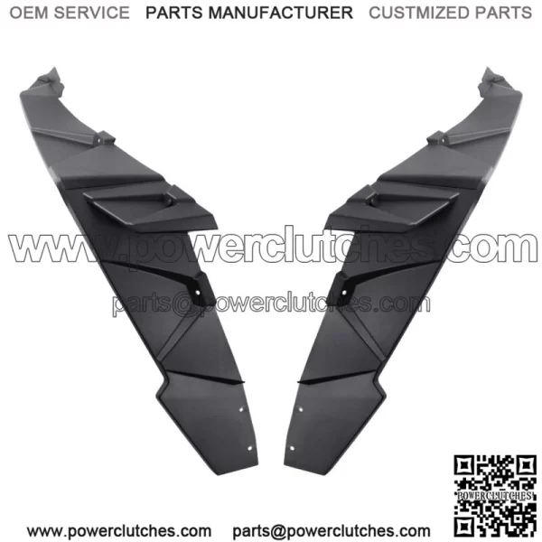 4pcs Rear XXL Extended Fender Flares Compatible with Polaris RZR 1000 2014-2023 (For: Polaris) - Image 3