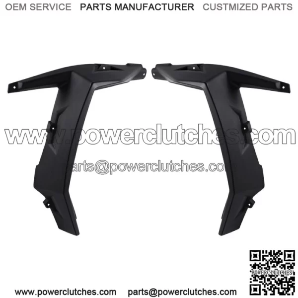 2pcs Front XXL Extended Fender Flares Compatible with Polaris RZR 1000 2014-2023 (For: Polaris) - Image 3