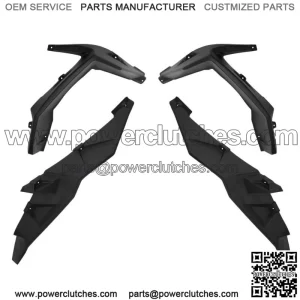 XXL Front Rear Extended Fender Flares For Polaris RZR XP 4 1000 Turbo 2014-23 (For: Polaris)