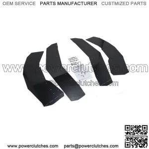 Front & Rear Fender Flares Mud Flaps For 2020+ Polaris RZR PRO XP/PRO R/Turbo R (For: Polaris)