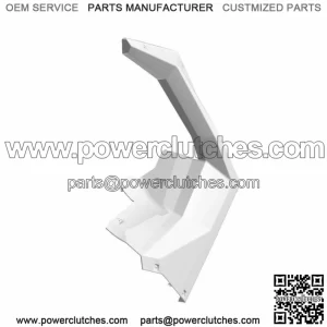 Polaris Flare Fender, Front, Left, Gloss Black,  OEM Part 5455175-070 (For: Polaris)