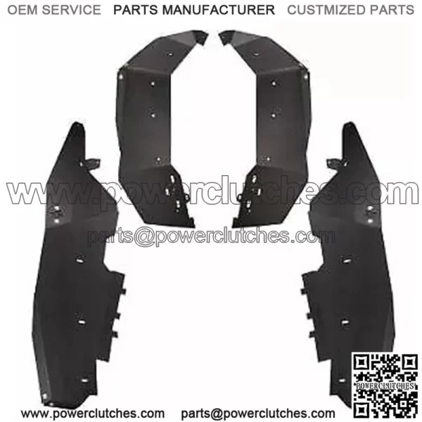 Front & Rear Fender Flare Kit for 2014-2022 Polaris RZR 1000 XP / XP 4 (For: Polaris)