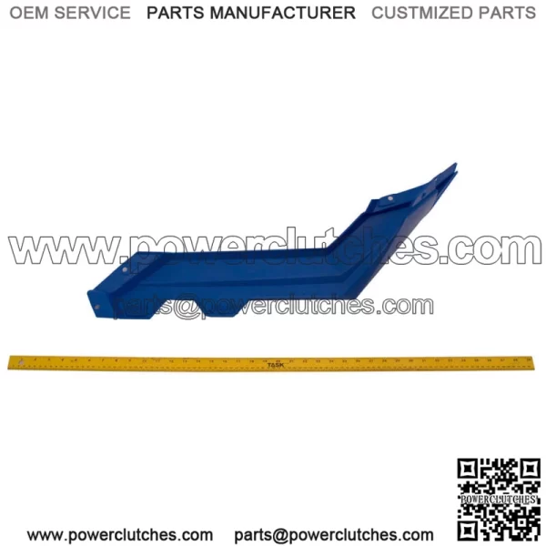 Polaris Fender, Rear, Right, Voodoo Blue,  OEM Part 5450077-619, Qty 1 (For: Polaris) - Image 2