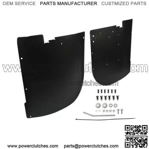 For 2013-2017 Polaris Ranger XP 900 XP 1000 Rear Mud Guards Fender Flares (For: Polaris)