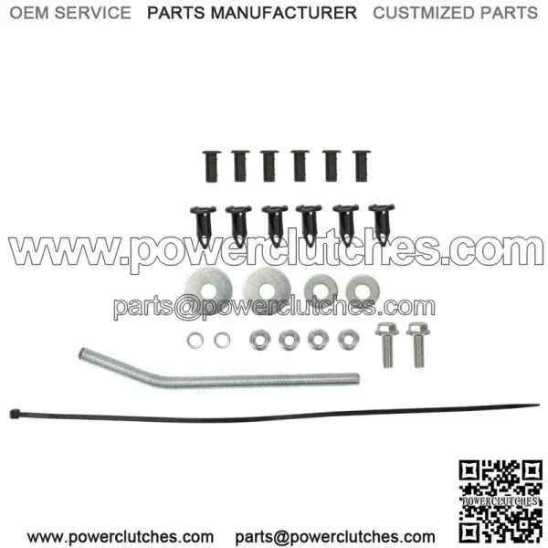 For 2013-2017 Polaris Ranger XP 900 XP 1000 Rear Mud Guards Fender Flares (For: Polaris) - Image 3