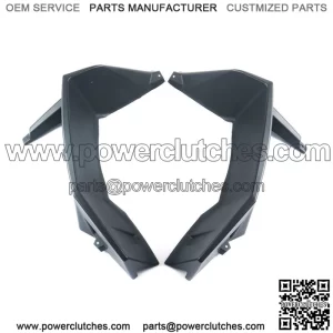 Black Front Fender Flares For Polaris RZR XP 1000 4 Turbo S 900 2014 - 2023  (For: Polaris)