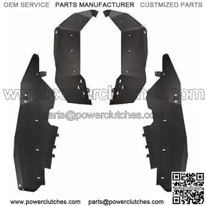 Front & Rear Fender Flare Kit for 2020-2022 Polaris RZR PRO XP / PRO XP4 (For: Polaris)
