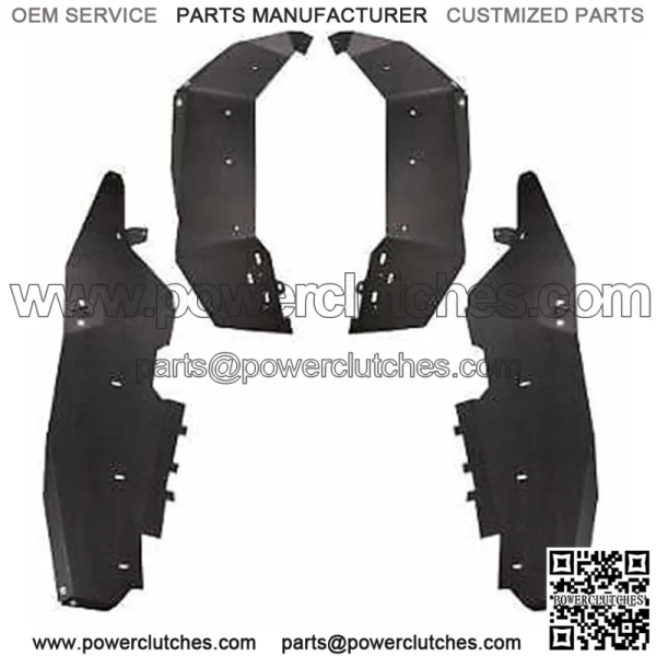Front & Rear Fender Flare Kit for 2020-2022 Polaris RZR PRO XP / PRO XP4 (For: Polaris)