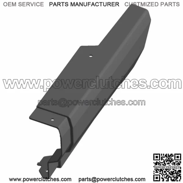 Polaris Fender, Rear, Upper, Right, Black,  OEM Part 5450355-070, Qty 1 (For: Polaris) - Image 4