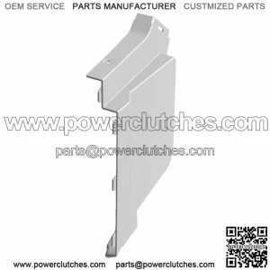 Polaris Fender-Center, Lower, RH, Painted, Sun.Red,  OEM Part 5452919-520
