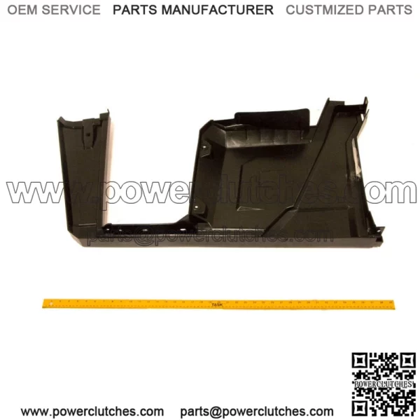 Polaris Fender-Mid, Crew, Right, Gloss Black,  OEM Part 5451102-070 (For: Polaris) - Image 2