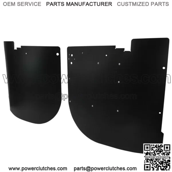 Rear Wheel Inner Liner Mud Guards Fenders For Polaris Ranger XP900 XP1000 13-17 - Image 2