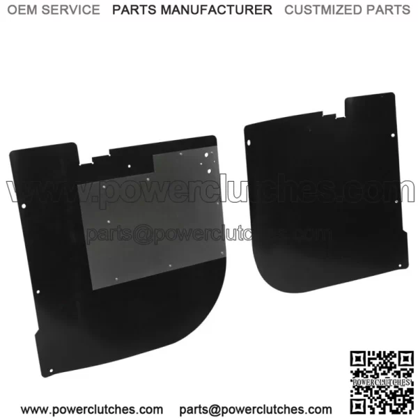 Rear Wheel Inner Liner Mud Guards Fenders For Polaris Ranger XP900 XP1000 13-17 - Image 3