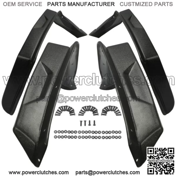 4PCS  Front & Rear Mud Guard for Polaris Sportsman 570 450 325 14-21 Fender (For: Polaris) - Image 2