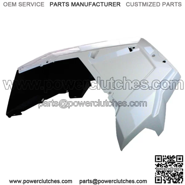 Polaris 5450717-599 White Left Hand Front Fender OEM 2014-2018 RZR 900 1000 XP 4 (For: Polaris) - Image 2