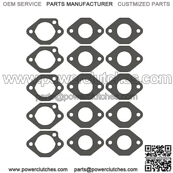 5 Pack CARBURETOR GASKET SET FITS 1016438 CLUB CAR DS PRECEDENT 1992 & UP CARB