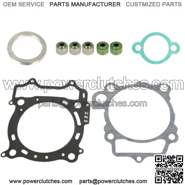 Upper Cylinder Head Gasket Set For KAWASAKI KFX 450R 2008 2009 2010 2011 2012 2013 2014