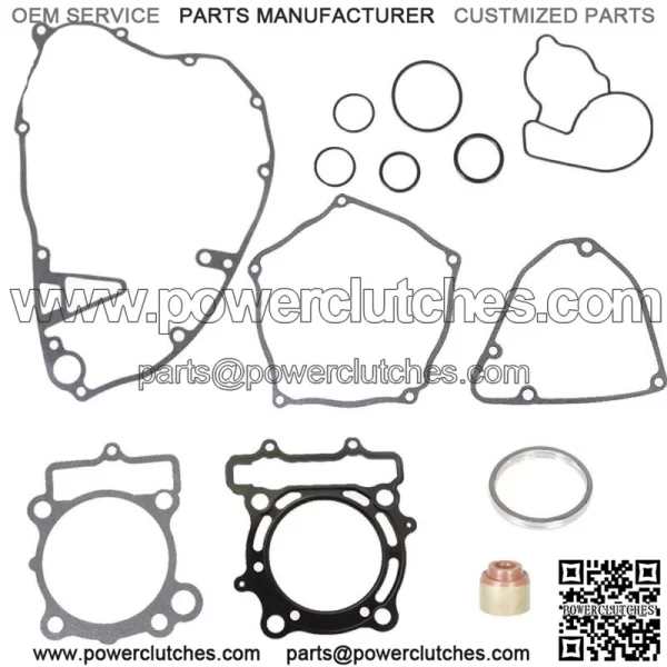 For KAWASAKI KX250F 2004-2008 full gasket kit upper and lower part