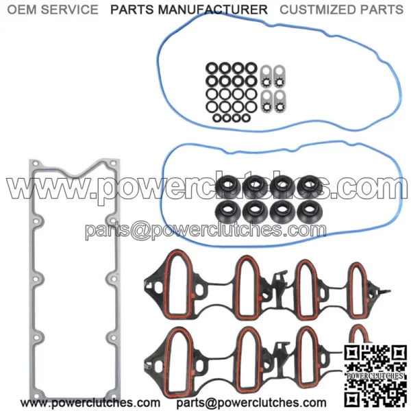 Intake Manifold Gasket Kit for GMC Yukon Chevrolet Silverado 1500 4.8L 5.3L