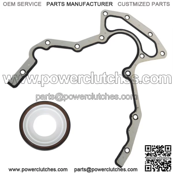 Rear Main Seal Cover Gasket Kit For Chevy GMC 4.8 5.3 6.0L LS2 LS3 BS40640