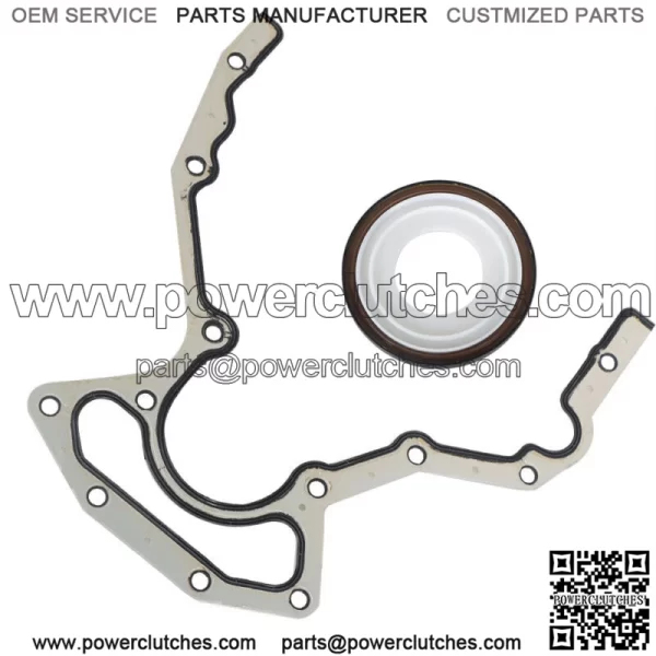 Rear Main Seal Cover Gasket Kit For Chevy GMC 4.8 5.3 6.0L LS2 LS3 BS40640 - Image 3